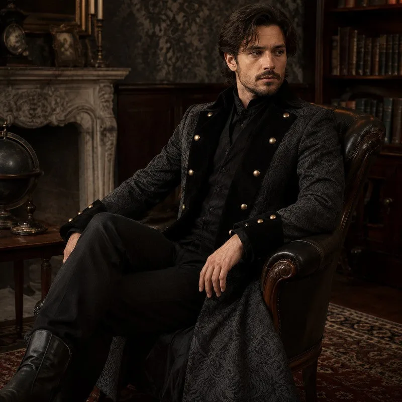 Ansicht 5 — Steampunk-Jacke für Herren – viktorianisch