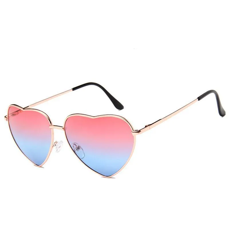 Sonnenbrille – Herz rot