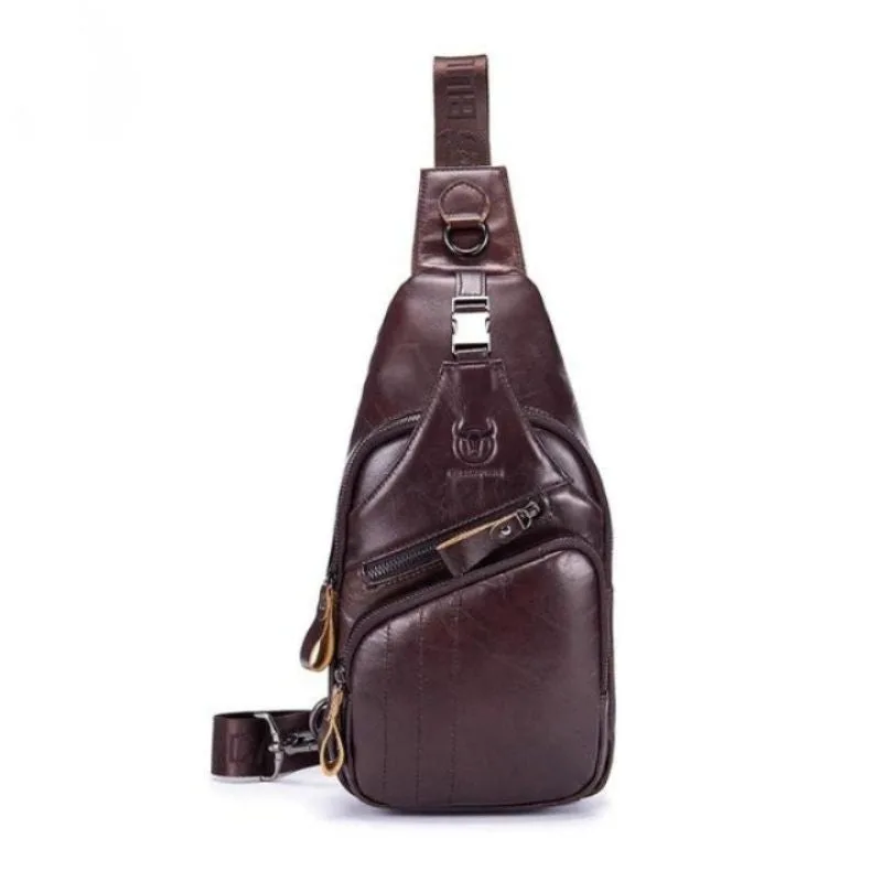 Tasche für Herren – Brust Leder