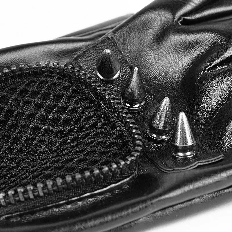 Ansicht 4 — Handschuh für Herren – Gothic aus PU