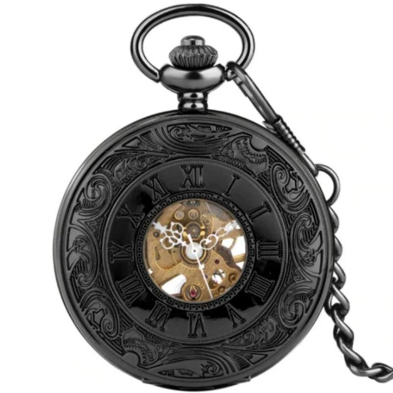 Steampunk-Taschenuhr – Römische Ziffern