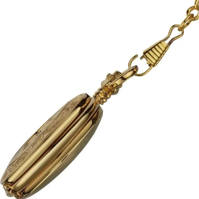 Ansicht 4 — Steampunk-Taschenuhr – goldfarben