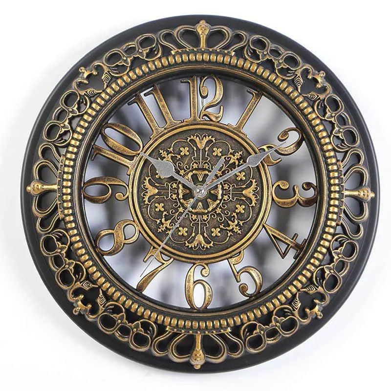 Ansicht 4 — Steampunk-Uhr – rund antik-look