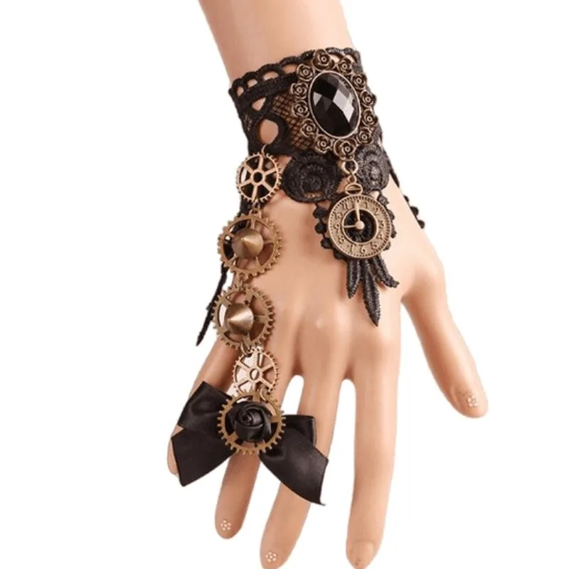 Steampunk-Armband – Zahnrad