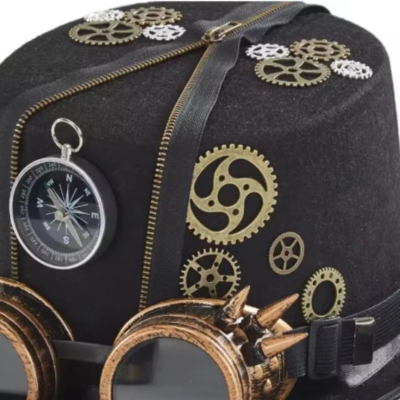 Ansicht 6 — Steampunk-Hut – Revolutionär