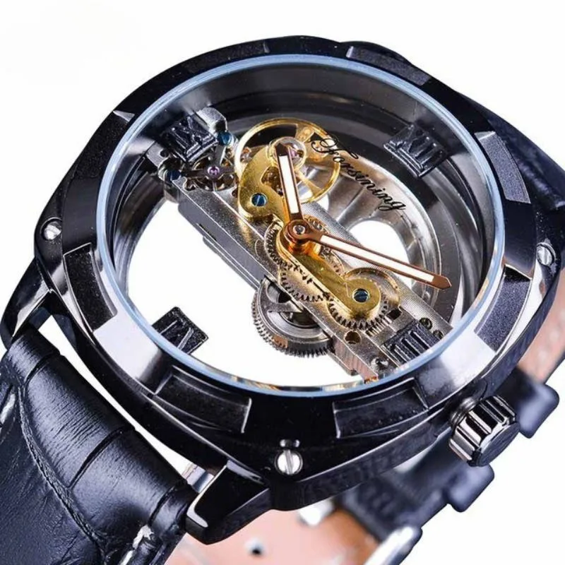 Ansicht 5 — Steampunk-Uhr – Zifferblatt Transparent