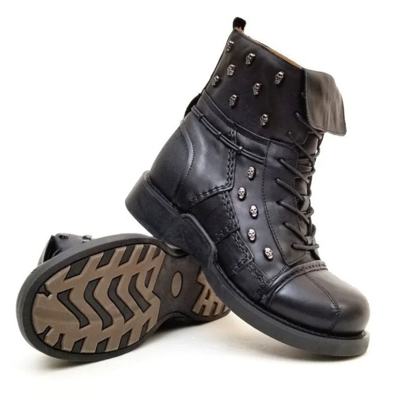 Ansicht 5 — Stiefeletten für Herren – Motorradstil aus Leder