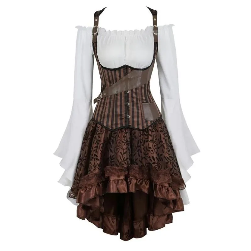 Kleid – Korsett Piratenstil