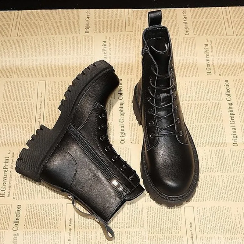 Ansicht 4 — Stiefeletten für Damen – Militärstil