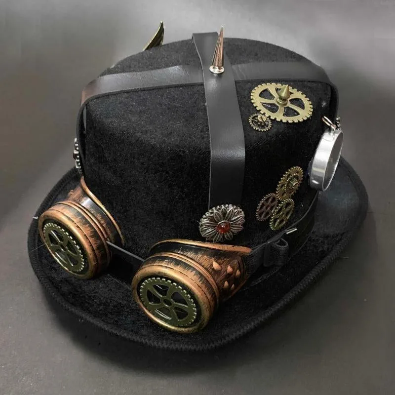 Ansicht 3 — Steampunk-Hut – mit Zierelementen
