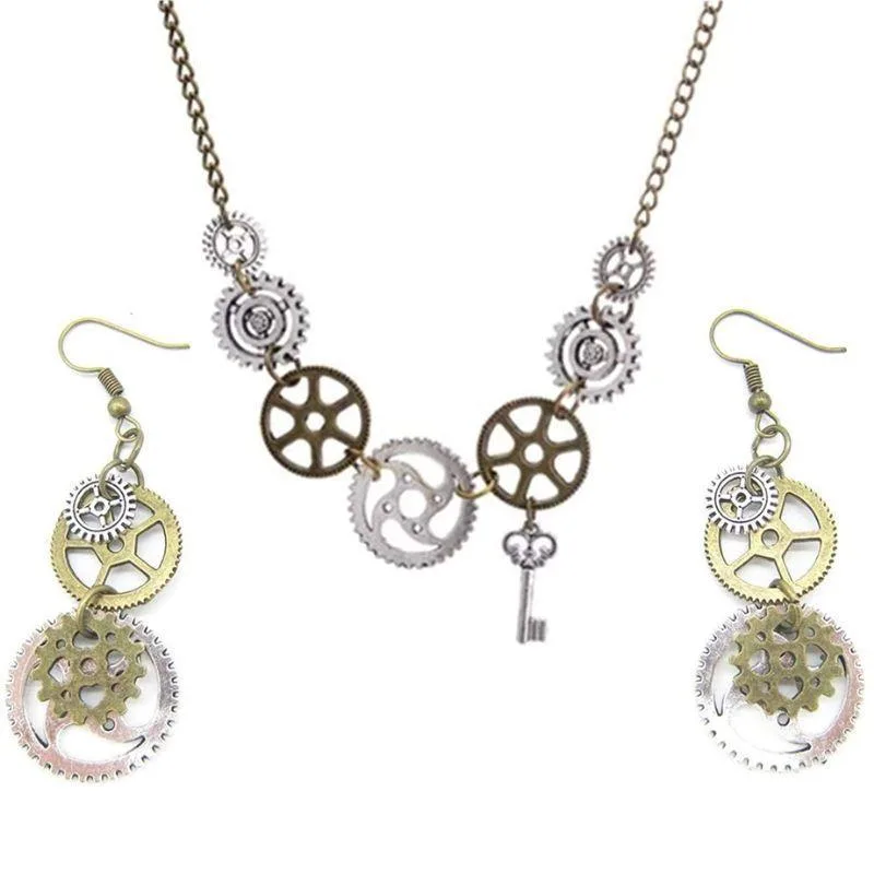 Steampunk-Halskette für Damen