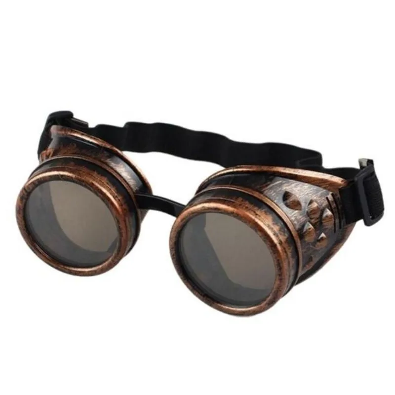 Steampunk-Brille im Schweißer-Look
