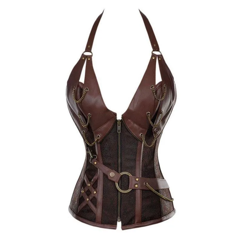 Ansicht 11 — Steampunk-Korsett – Große Größen