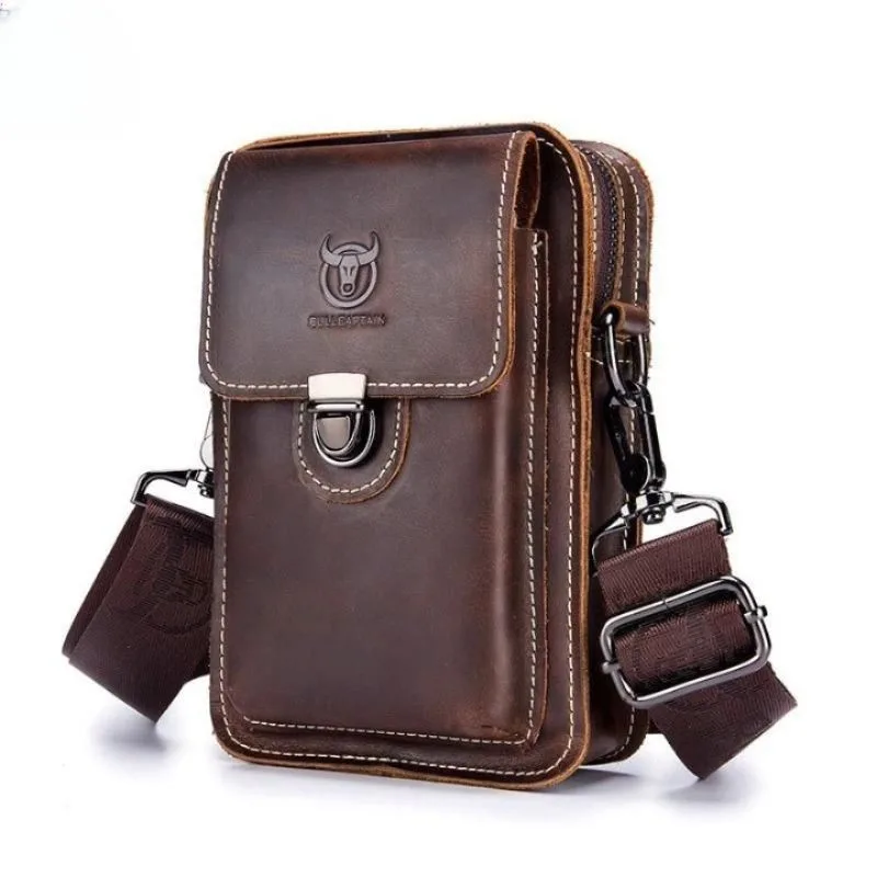 Ansicht 4 — Clutch für Herren – Leder Schulterriemen