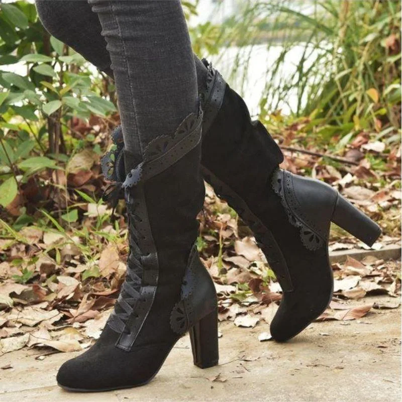Ansicht 2 — Steampunk-Stiefeletten – viktorianisch