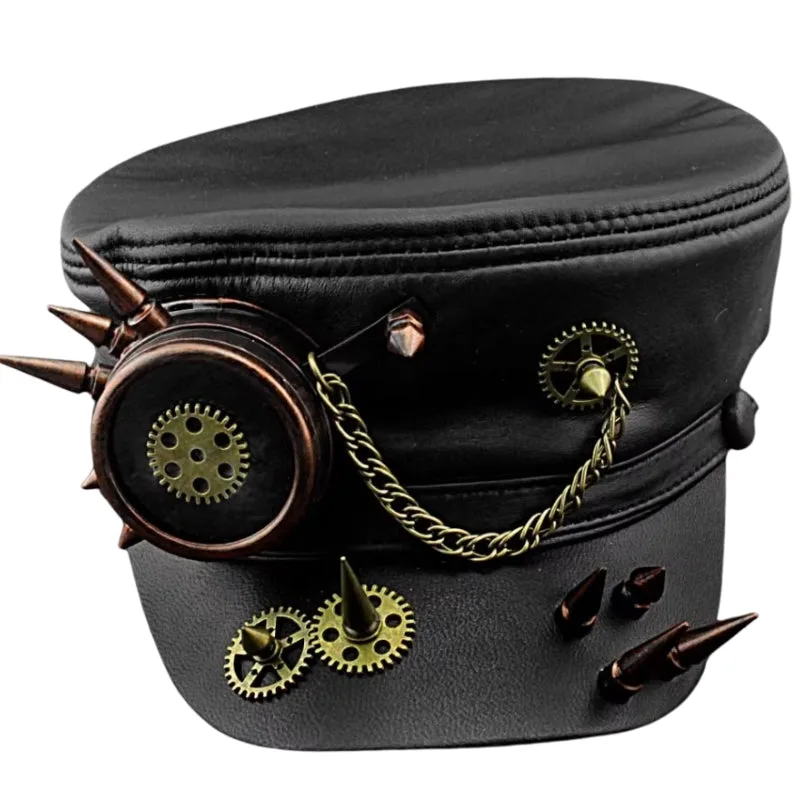 Steampunk-Hut – Militärstil