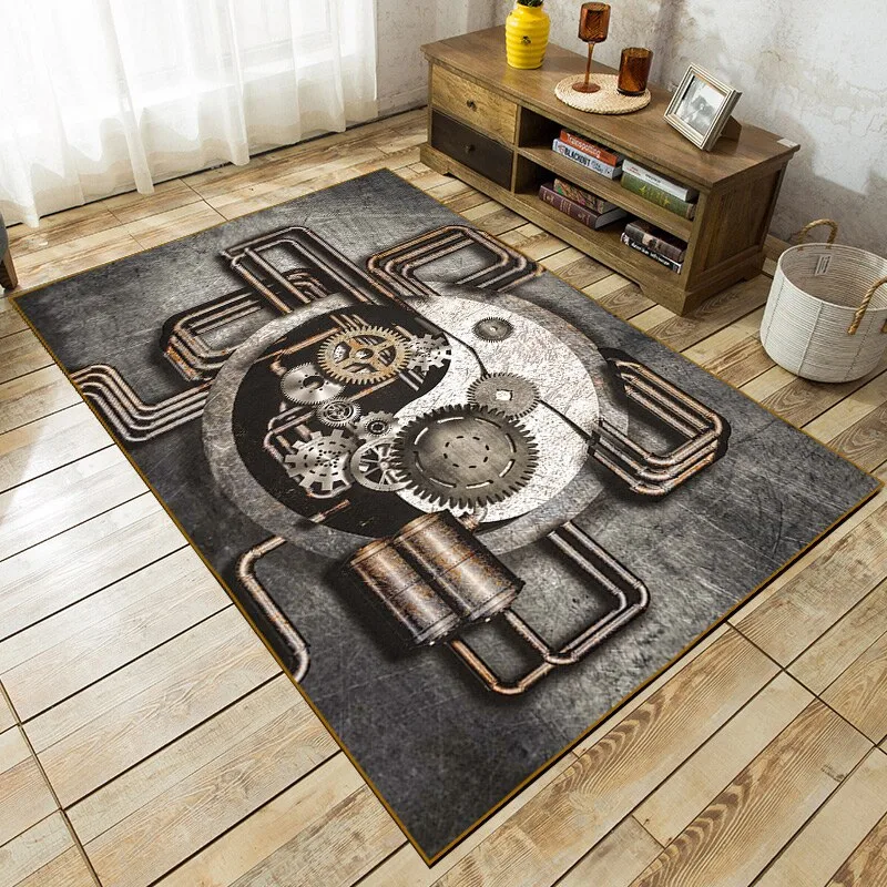 Steampunk-Teppich