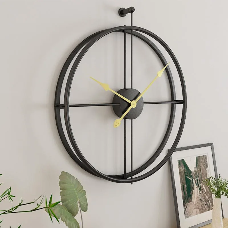 Ansicht 2 — Steampunk-Uhr – Wandgestaltung Minimalistisch