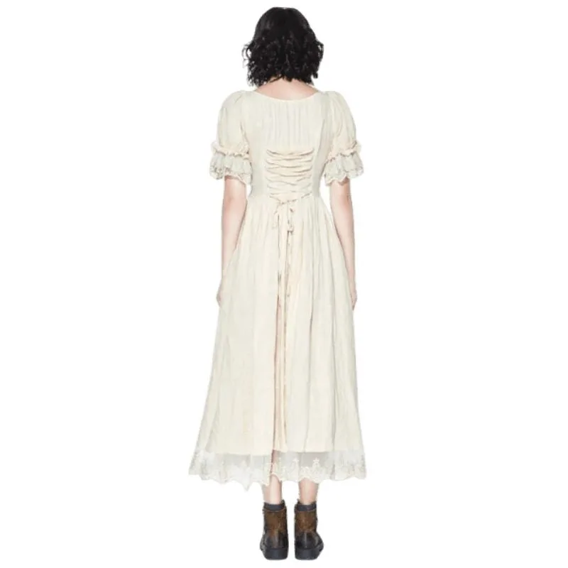 Ansicht 2 — Kleid – viktorianisch Gebrochenes weiß