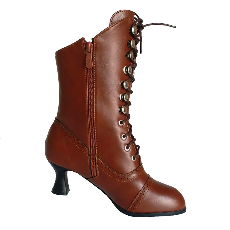 Ansicht 3 — Schuhe – viktorianisch braun