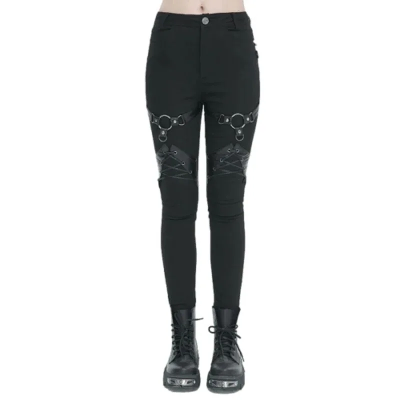 Ansicht 3 — Hose für Damen – Punk Gothic