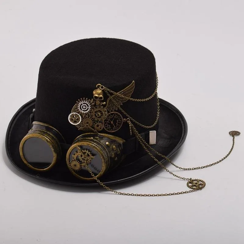 Ansicht 6 — Steampunk-Hut – mit Brille