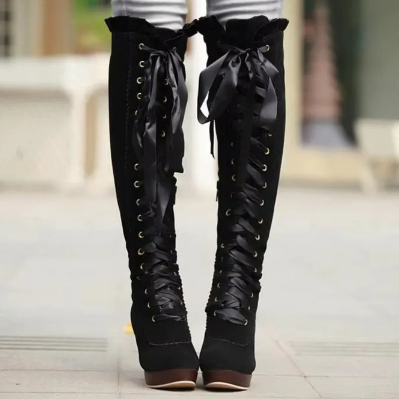 Ansicht 2 — Steampunk-Stiefel – Absatz