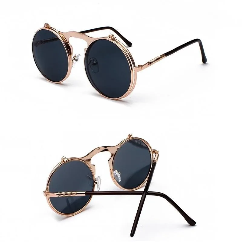 Steampunk-Brille – Doppelte Gläser Steampunk-Brille – Doppelte Gläser