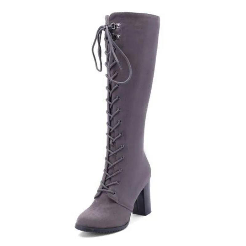 Ansicht 11 — Stiefel für Damen – hoch mit Schnürung