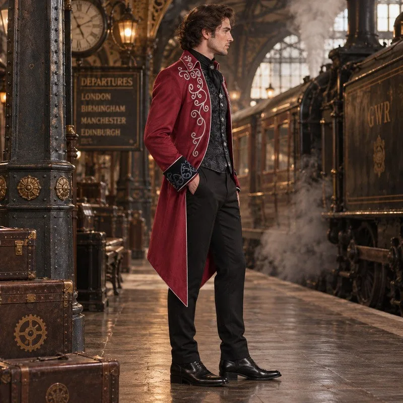 Ansicht 2 — Steampunk-Jacke – Gothic Gehrock