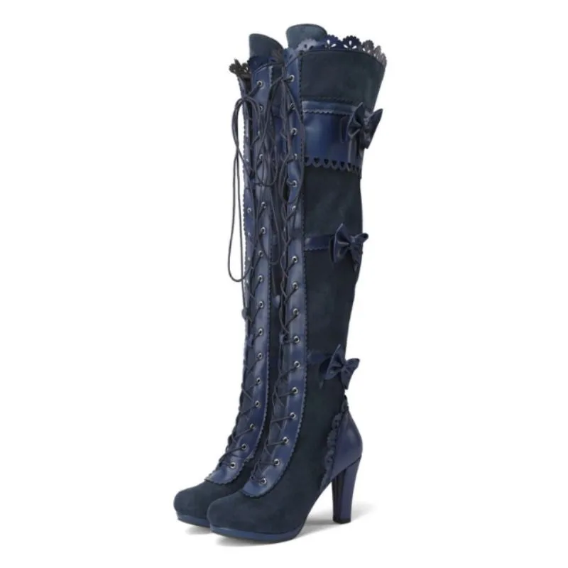 Ansicht 7 — Steampunk-Stiefel – Spitze