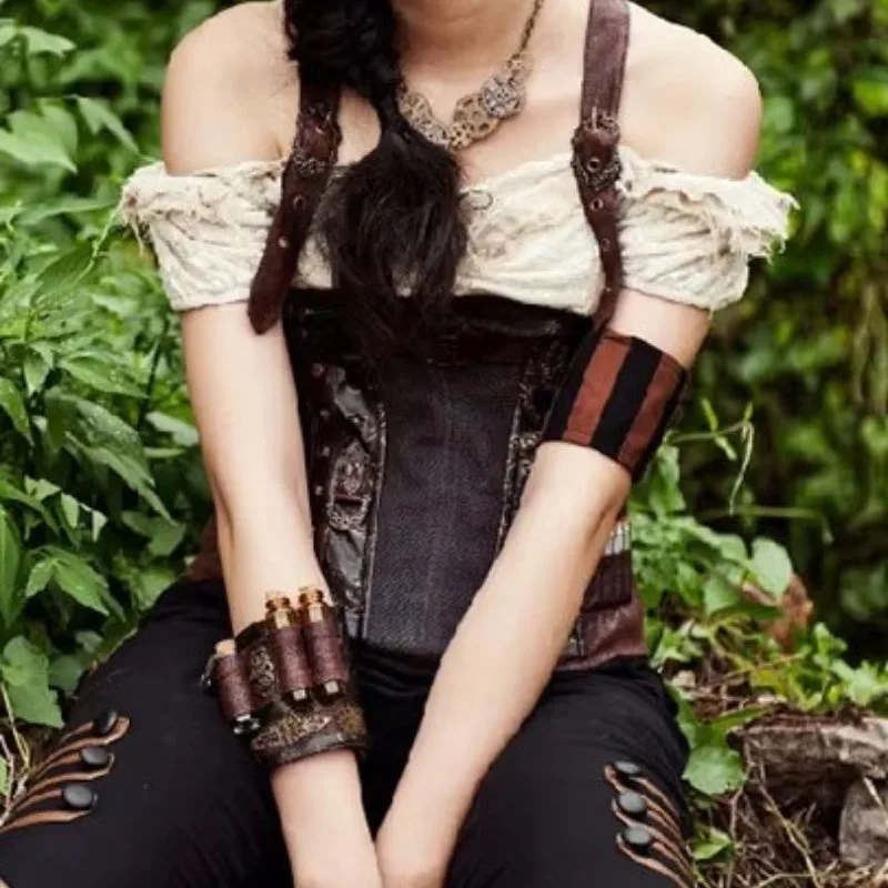 Ansicht 8 — Steampunk-Oberarmband – Fläschchen