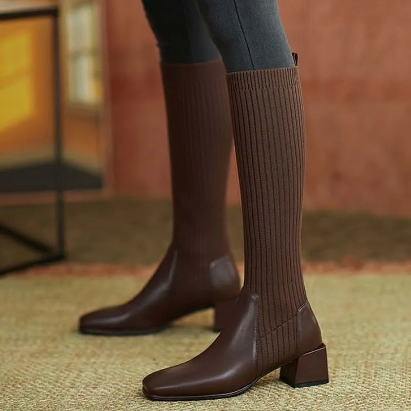 Ansicht 2 — Sockboots für Damen – braun