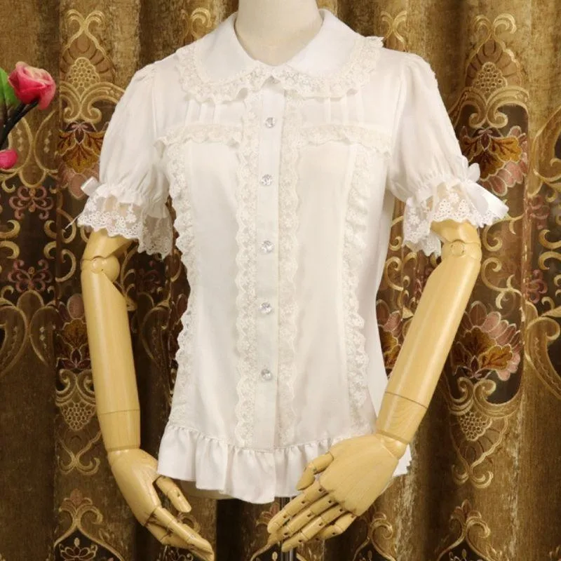 Ansicht 2 — Steampunk-Bluse – edwardianisch