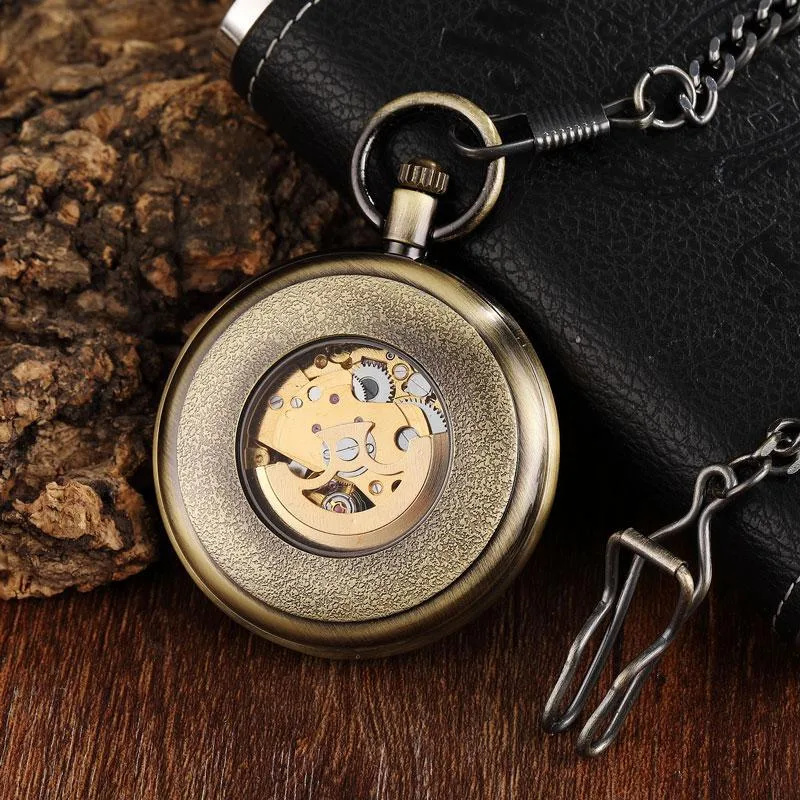 Ansicht 2 — Steampunk-Taschenuhr – Tasche