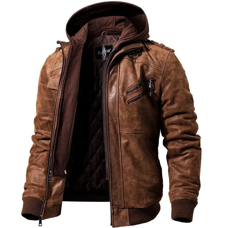 Steampunk-Blouson – Jacke aus Leder