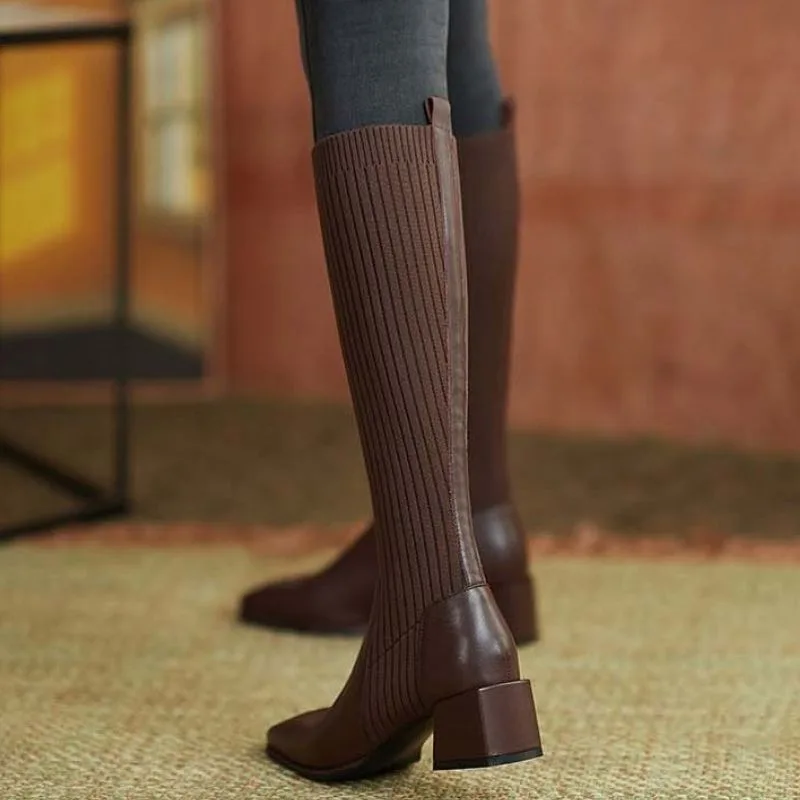 Ansicht 6 — Sockboots für Damen – braun