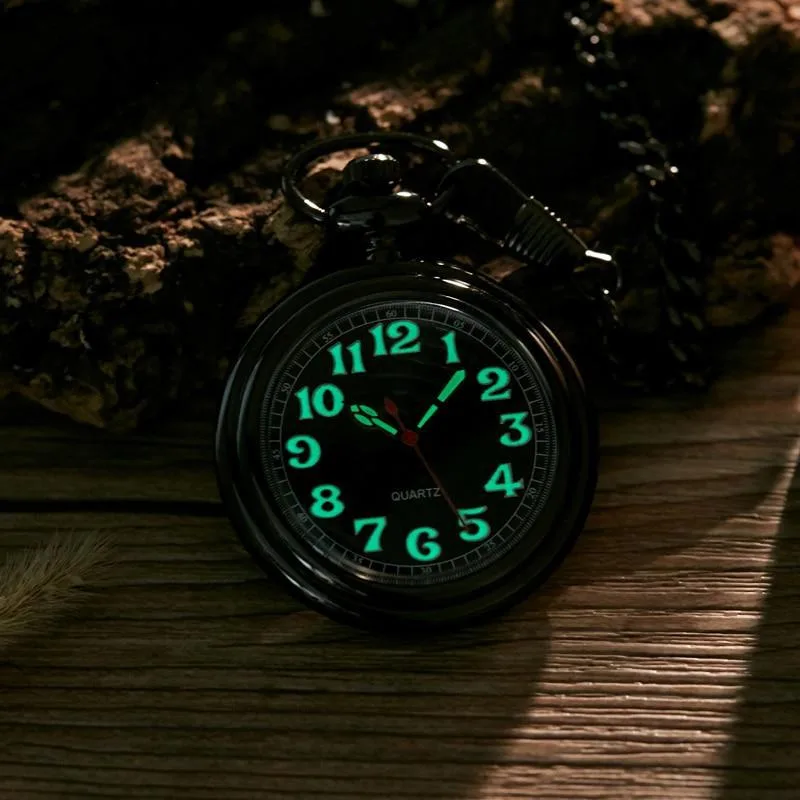 Ansicht 4 — Steampunk-Taschenuhr – mit Arabische Ziffern