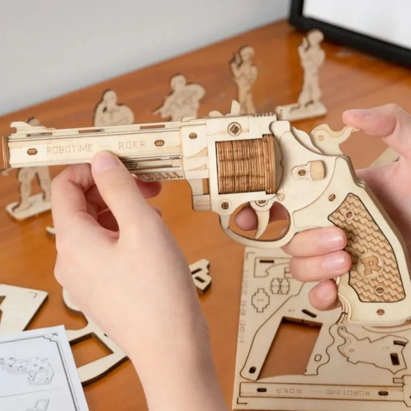 Ansicht 2 — Pistolenmodell – Holz DIY