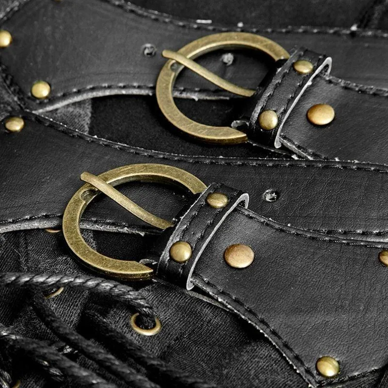 Ansicht 4 — Steampunk-Korsett für Herren – mit Schnürung
