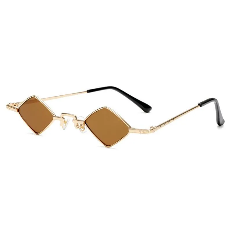 Ansicht 5 — Steampunk-Sonnenbrille – Rautenform