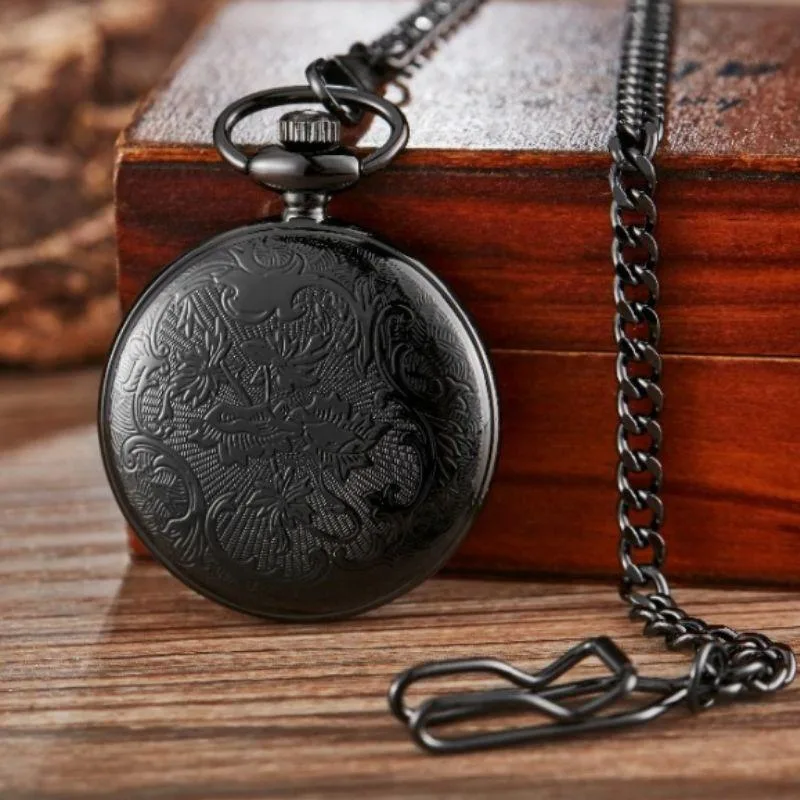 Ansicht 7 — Steampunk-Taschenuhr – mit Arabische Ziffern