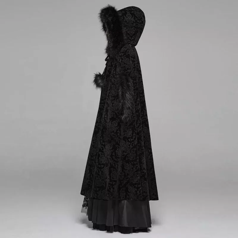 Ansicht 3 — Cape-Mantel für Damen – Gothic