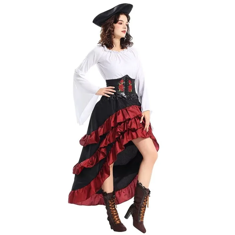 Ansicht 2 — Steampunk-Kleid – Cosplay Piratenstil