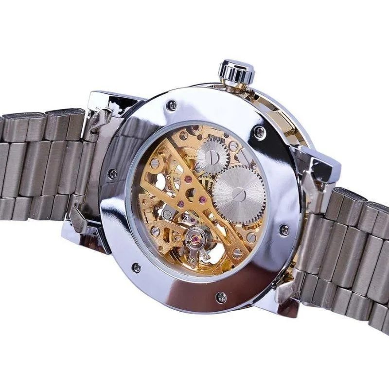 Ansicht 3 — Steampunk-Uhr – Eleganter Stil