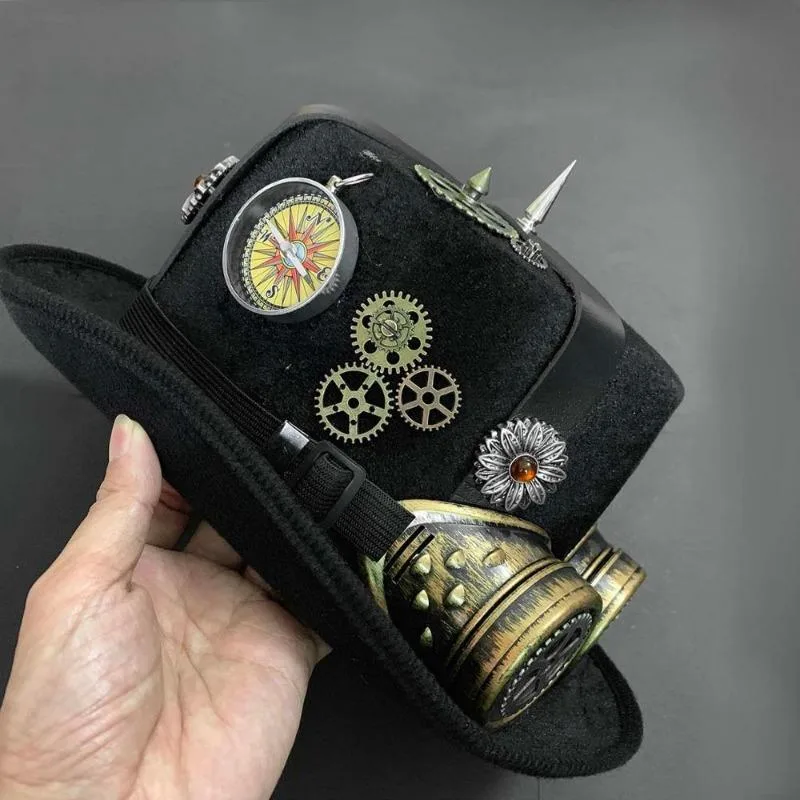 Ansicht 4 — Steampunk-Hut – mit Zierelementen