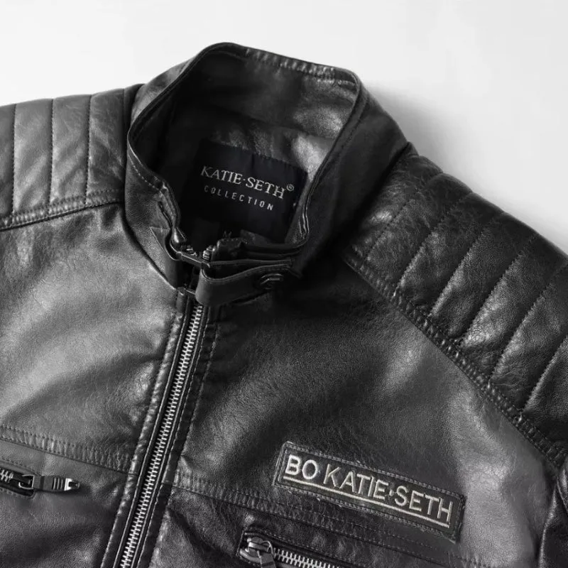 Ansicht 2 — Blouson – Biker PU-Kunstleder