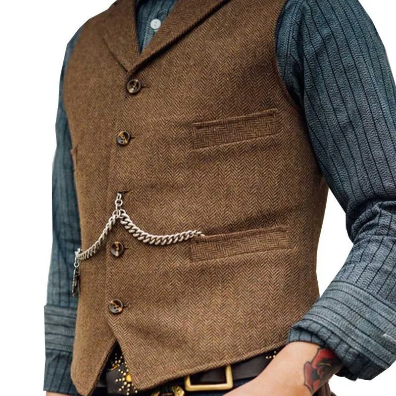 Ansicht 9 — Steampunk-Weste für Herren – ärmellos