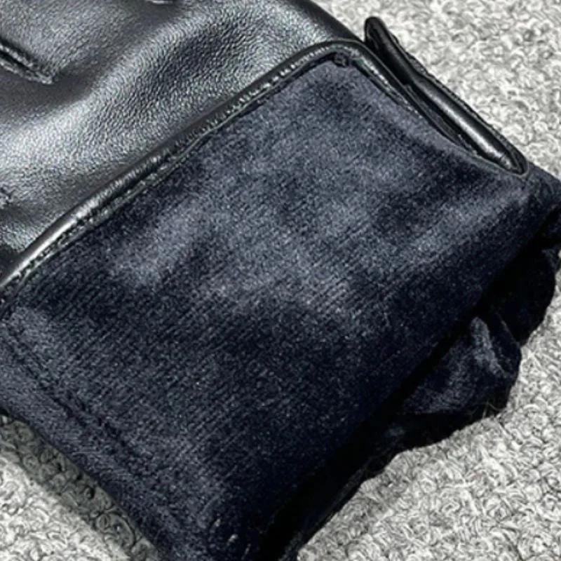 Ansicht 4 — Handschuh für Herren – aus Leder schwarz