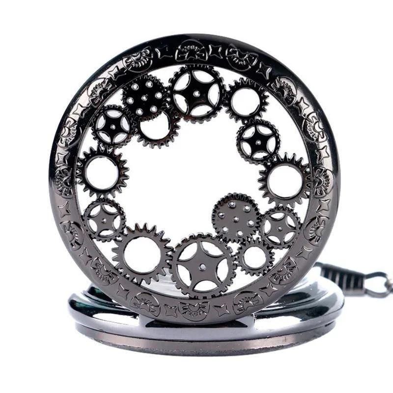 Ansicht 6 — Taschenuhr – Zahnräder – Modell 3